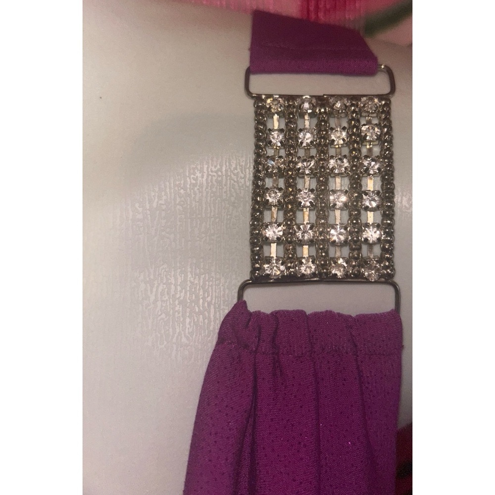 🩷 Y2K Ruby Rox Ruched Bodycon Mini Dress - Picture 3 of 7